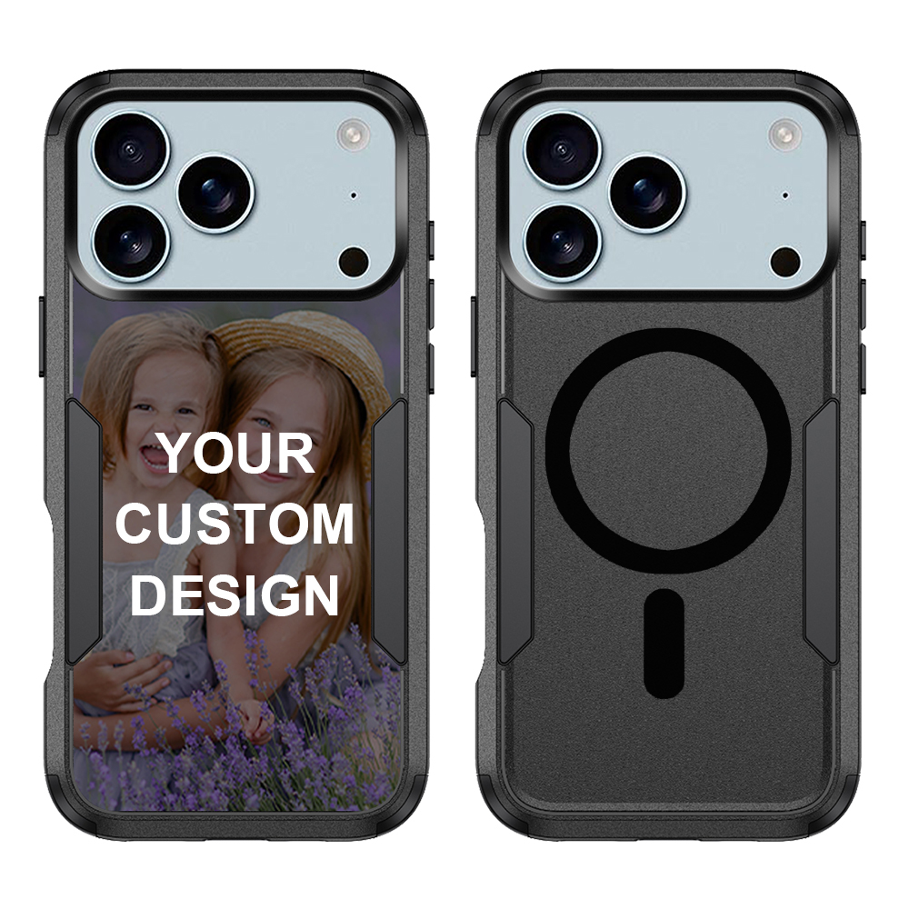 Custom for iPhone 16 Pro Max Dual Shock MagSafe Case